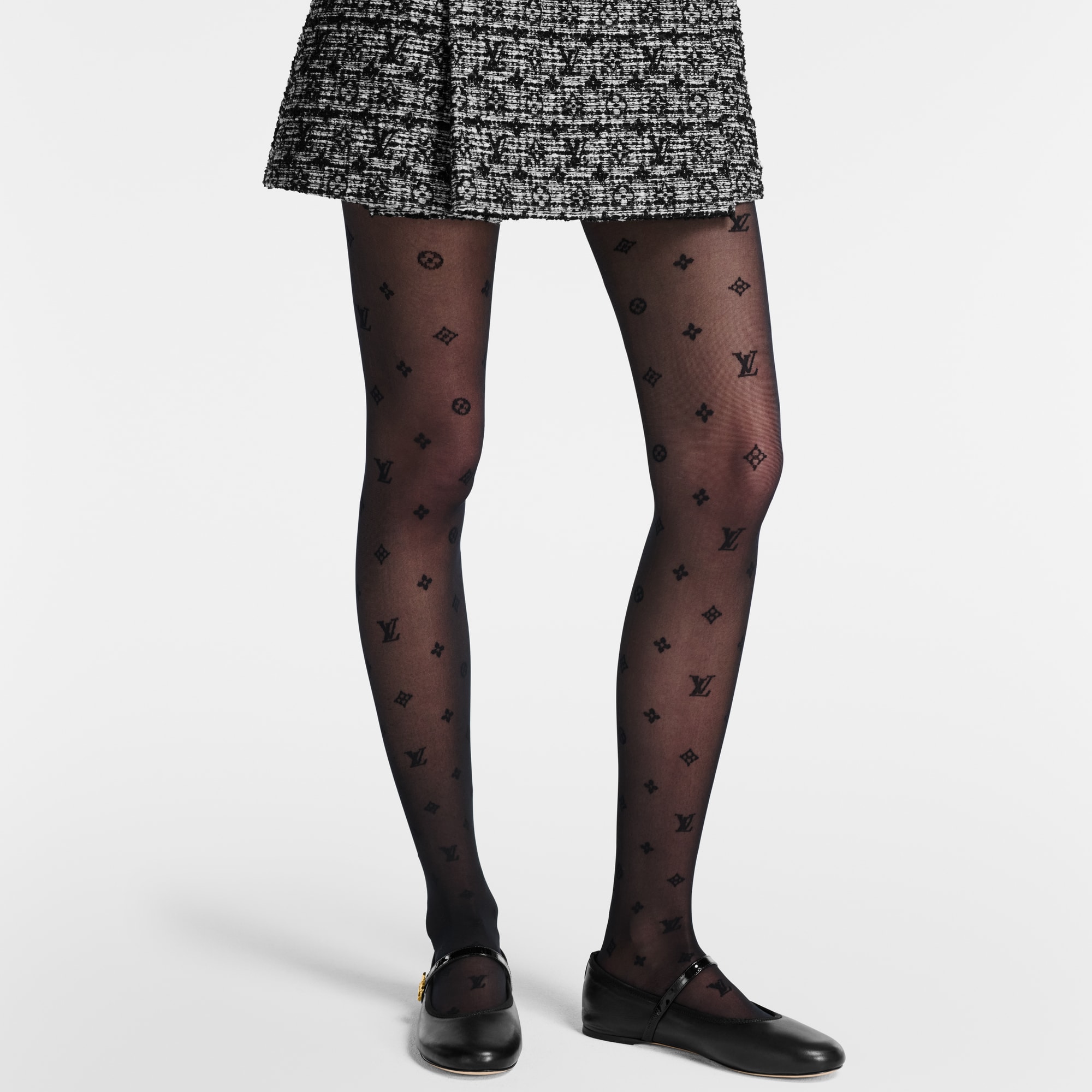 Neo Monogram Takeover Tights S00 - Women - Accessories | LOUIS